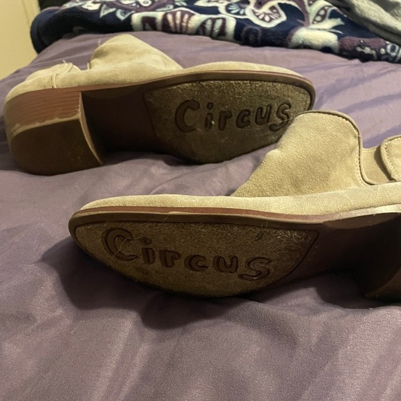 Circus Sam Edelman Phoenix Tan Suede Chelsea Boots Booties Sz 8.5 Western Basic‎ - Picture 3 of 15